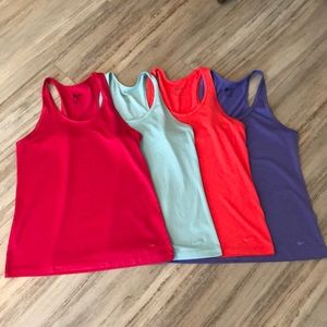 Nike Dri Fit racer back tanks